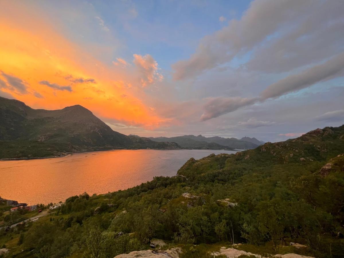 Lofoten Glampingdome Myrland Kültér fotó