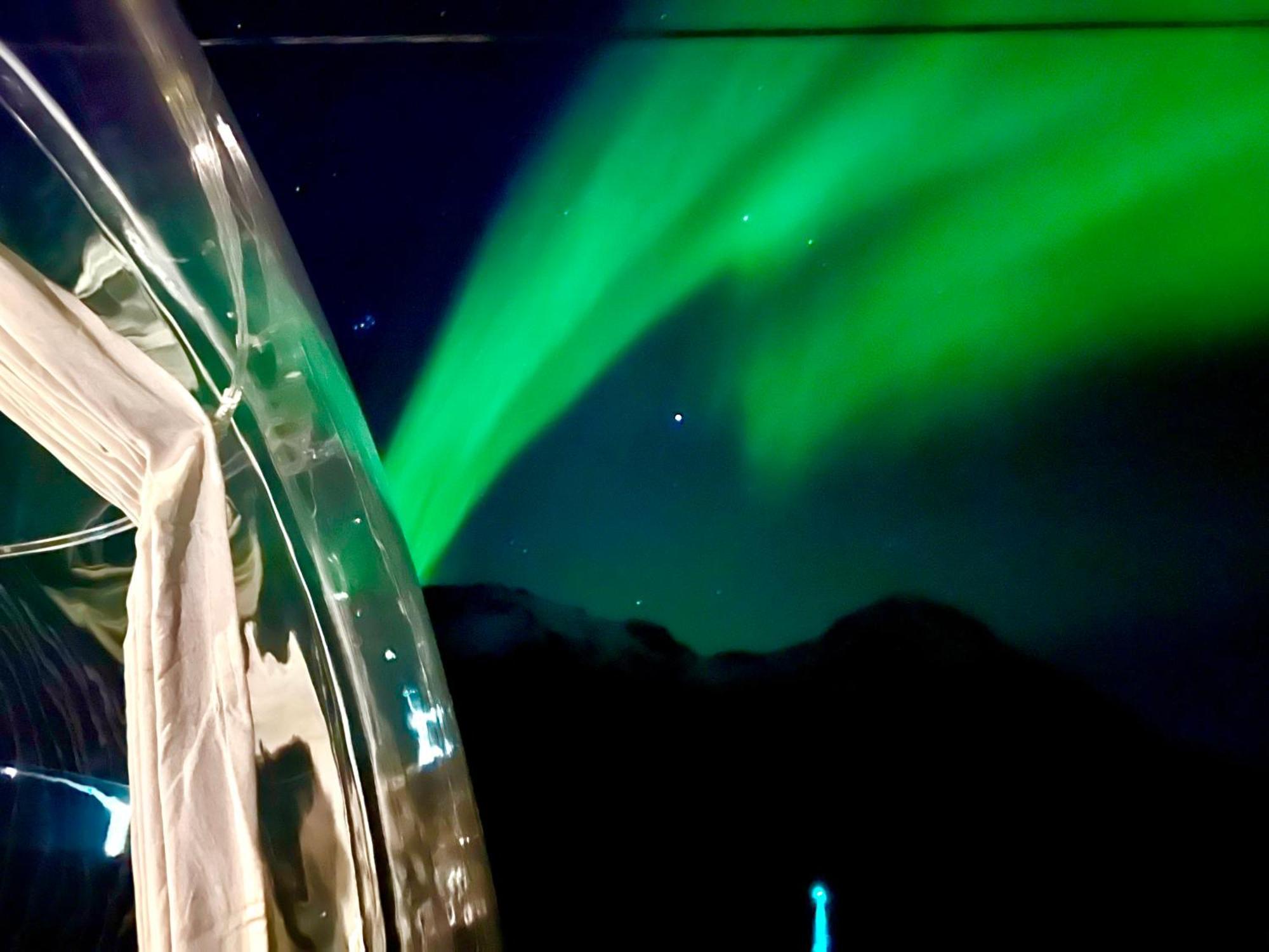 Lofoten Glampingdome Myrland Kültér fotó